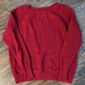 J Crew Waffle Crewneck Sweater in super soft yarn | XS